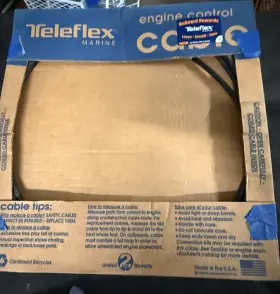 08282-27295 Teleflex Marine New Tf Extreme Control Cable Cbl Asm 9 Black #08282 27295