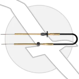 Pre-79 Teleflex Marine 731957017956 Omc Johnson Evinrude Throttle Shift Boat Control Box Cable 12ft