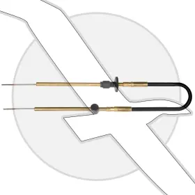Pre-79 Teleflex Marine 731957021571 Omc Johnson Evinrude Throttle Shift Boat Control Box Cable 15ft