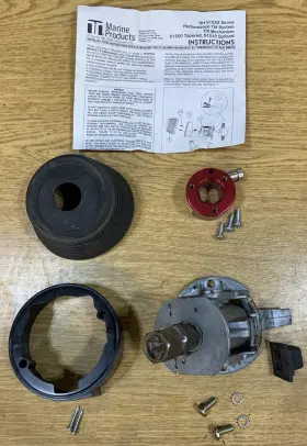 9160318 Teleflex Marine Tilt Steering Helm Manual Steer With Wheel Quick Disconnect