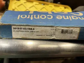 301947-03-168.0 Teleflex Marine Products New 33c Supreme Control Cable 14ft