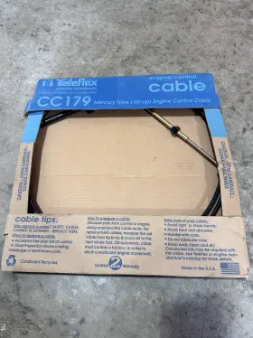 Teleflex Marine Tel-cc179-10 Cc179 10 Control Cable Assembly. New Foot Length