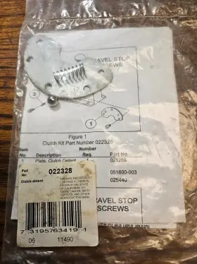 Teleflex Morse 022328 Clutch Detent Kit Oem