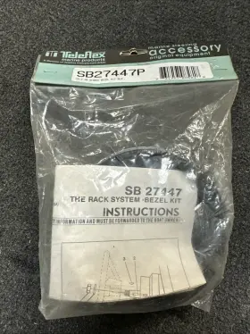 Teleflex Morse Seastar Sb27447p Marine Boat The Rack Old Style Xr-4 90 Degree Black Bezel Kit