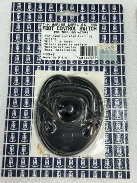 Fcs-2 Th Marine Foot Control Switch For Hand Operated Trolling Motors Sure