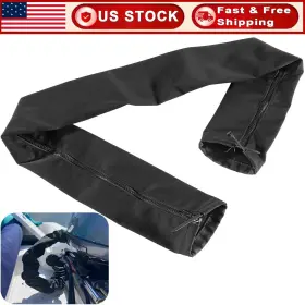 Zrs-1-dp Tk-auto Tkqp1935 Marine Cable-hose Rigging Protector Cover 48 Inch Zippered Sleeve Outboard