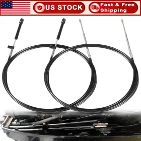Tkqp2537 Tk-auto 15ft Boat Throttle And Shift Cables Cc18915 For Gen2 4000a Series Controller Tkqp2537 Tk-auto 15ft Boat Throttle And Shift Cables Cc18915 For Gen2 4000a Series Controller