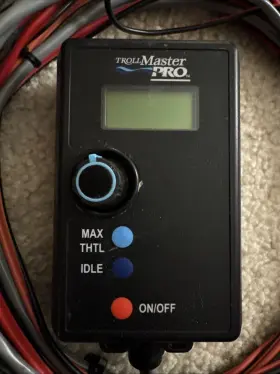 Troll Master Tm203 Pro Wired Throttle Control With Adaptor For Yamaha 9.9