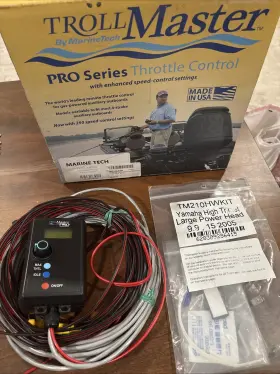 Trollmaster Tm210dpro Troll Master Pro Series Throttle Control Yamaha Thr/lrg P Head 9.9/15 05