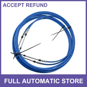 Uauto1 726215678567 2pcs 20ft 6 Meter 236 Inch Throttle Shift Remote Control Box Cable For Yamaha