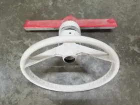 172428 Uflex Vintage Steering Helm With Wheel Omc