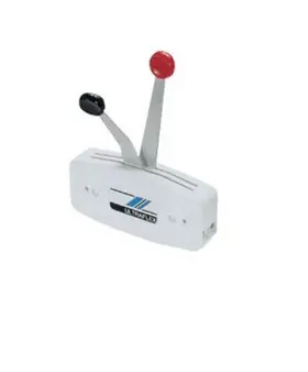 Uflex 216-b47 Side Mount Dual Lever Control Light Grey B47