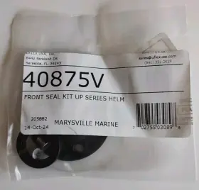 Uflex 40875v Genuine Front Seal Kit For Up Series Helm Hydraulic Steering