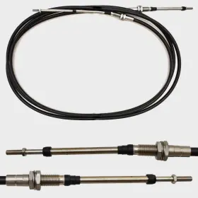 C64bbx18 Uflex 4300 / 43bc Boat Bulkhead Control Cable 18 Ft C64bbx18 Uflex 4300 / 43bc Boat Bulkhead Control Cable 18 Ft
