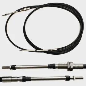 C64bcx16 Uflex Boat Bulkhead Control Cable 4300 / 43bc Series 16 Ft