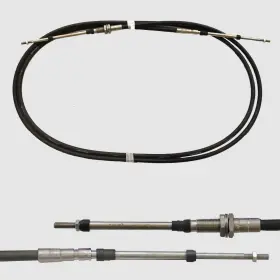 C64bcx18 Uflex 4300 / 43bc Boat Bulkhead Control Cable 18 Ft C64bcx18 Uflex 4300 / 43bc Boat Bulkhead Control Cable 18 Ft