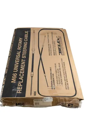 M66x06 Uflex M66 6ft Fast Connect Marine And Boat Rotary Steering Cable Universal
