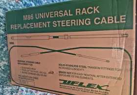 M86x16 Uflex Universal Replacement Steering Cable- Nos