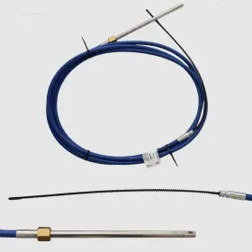 M90x19 Uflex Boat Rotary Steering Cable 19 Foot Blue