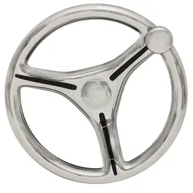 1115289 Uflex Pn Boat Captiva Steering Wheel Stainless Steel With Knob