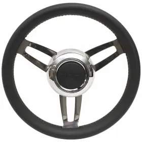 1115321 Uflex Pn Boat Morosini Steering Wheel Tiara Yachts Ss Silver Black