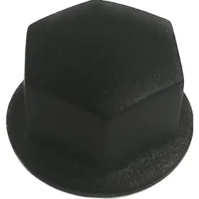 1503b Uflex Usa M12 Black Wheel Nut