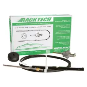 Uflex Usa 702755019053 Racktech18 - Racktech Rack And Pinion Steering Kit With 18ft Single