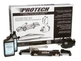 Uflex Usa 702755052975 Protech 1.1 - Front Mount Hydraulic Steering Kit With