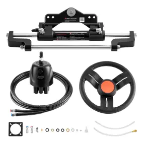 Uimoso Jxzxtjdfxpxwzc45z001 Hydraulic Steering Kit For Boats With 200 Hp Includes Pump Cylinder