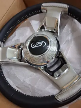Ultraflex 24624bu Steering Wheel Custom Limited Barletta With Branded Spin Centercap