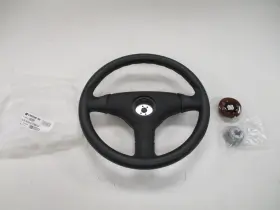 39289y Ultraflex V60 Brc Antigua 13 1/2 Inch Steering Wheel Black With Hub And Cap Boat