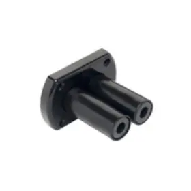 Ultraflex 41299p - Bulkhead R8b Thru Hull Kit Black Flange