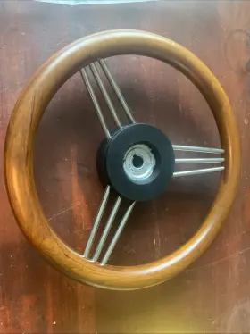 42300a Ultraflex Teak Steering Wheel V25tk