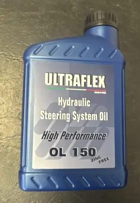 Ultraflex Ol-150 Marine Hydraulic Steering System Oil Zinc Free 1 Liter - Ol 150