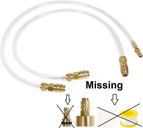 B00gs926x Unsure Due To Missing Box Bleed Kit Filler For Seastar Hydraulic Steering Systems Bridge Oil Tube Hose