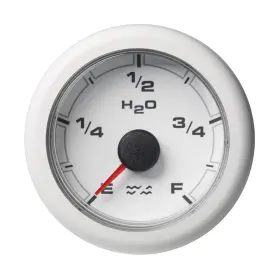 Veratron A2c1065900001 52mm 2-1/16 Inch Oceanlink Waste Water Gauge White Dial