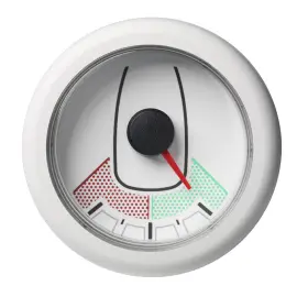 Veratron A2c1066090001 52mm 2-1/16 Inch Oceanlink Rudder Angle Gauge Left/right White Dial Bezel