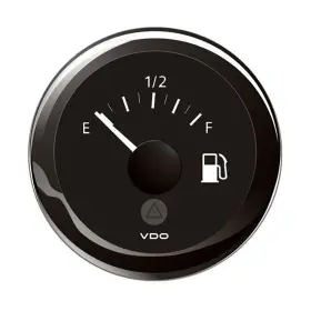 Veratron A2c59514091 52mm 2-1/16 Inch Viewline Tank Level Gauge 3-180 Ohm Black Dial And Bezel
