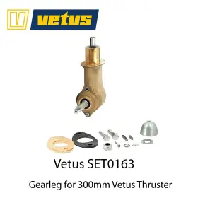 Bow210 Vetus 717372280535 Set0163 Tailpiece For Bow125 A/b/c/d Bow150 Bow180 300mm Thrusters