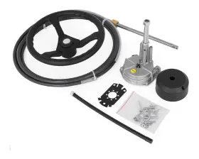 Vevor 1714x Outboard Steering System 13ft Rotary 13 Feet Boat