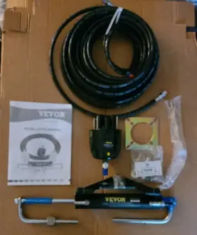 Xwyyfxbtj300hp001 Vevor Marine Hydraulic Steering System - Hsx -300hp Pump Mr150 Cylinder