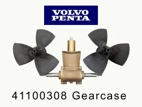 41100308 Volvo Penta Gear Housing Assy For Ql Series Bp 1300 Brand New With Prop