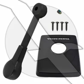 851605 Volvo Penta Sail Boat Side Mount Control Box Handle Mounting Kit 851605 Volvo Penta Sail Boat Side Mount Control Box Handle Mounting Kit