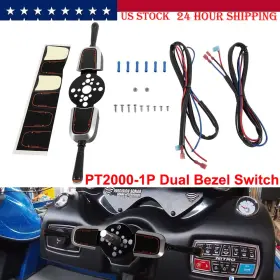 Pt2000p-1p Vsshop Vsqp1217 For Seastar Pro Trim/jack Plate Control Switch Steering Helm Mount