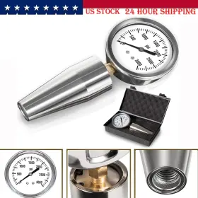Cat40-df Vsshop Vsqp1350 0-3000psi Spindle Drawbar Force Gauge Checker Tool For All Cat 40 Bt