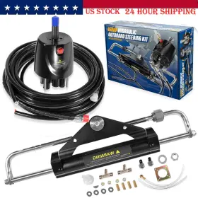 Vsqp1941 Vsshop Boat Hydraulic Steering System Kit Marine Outboard 150hp