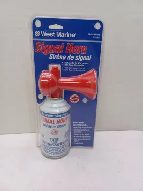 3731577 West Marine Safety Handheld Compact Loud Signal Horn For Boating 8oz
