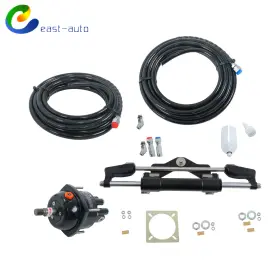 Ea1908908su Wflnhb 26ft Hose Boat Hydraulic Outboard 350hp Steering System Helm Pump Cylinder Kit