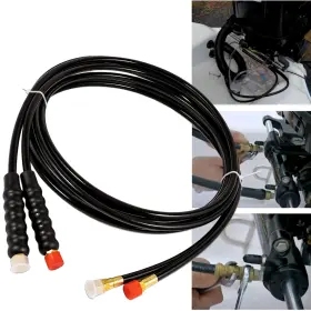Wi-auto Wiqp026 Hose Kit 16ft Fits For Seastar Hydraulic Outboard Steering Boat Teleflex Marine