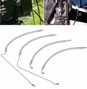 Wi-auto Wiqp474 Mercruiser Alpha One Gen Two 1 2 I Ii Trim Tilt Hydraulic Ram Cylinder Hose Kit